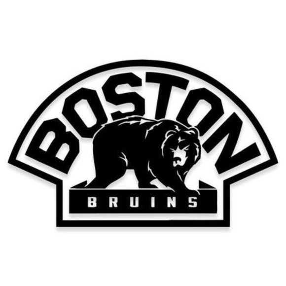 NHL Boston Bruins vinyl decal car cornhole 7" H - Picture 1 of 3